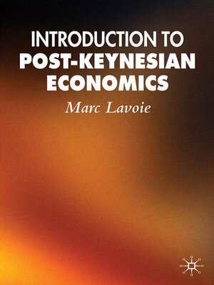 cover image of Introduction to Post-Keynesian Economics